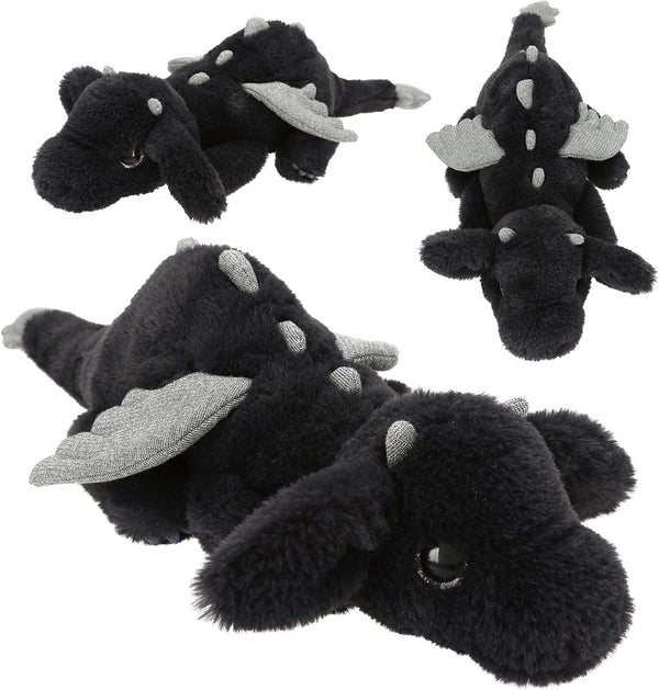 Depesche - snukis knuffel draak - zwart