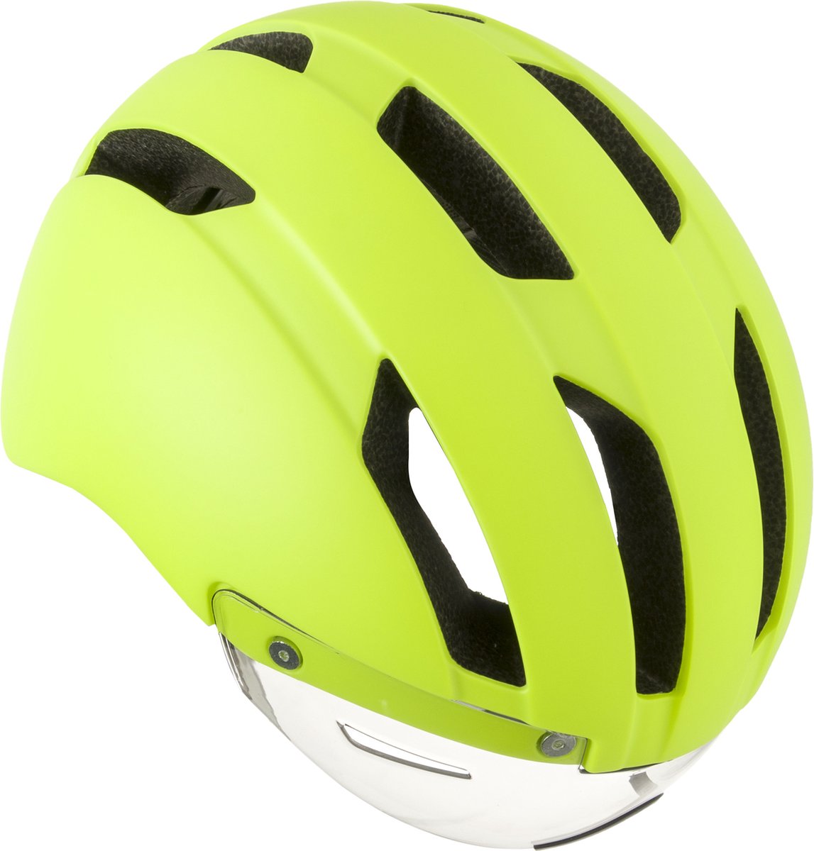 Agu urban pedelec fietshelm - fluo geel - s m - e-bike geschikt