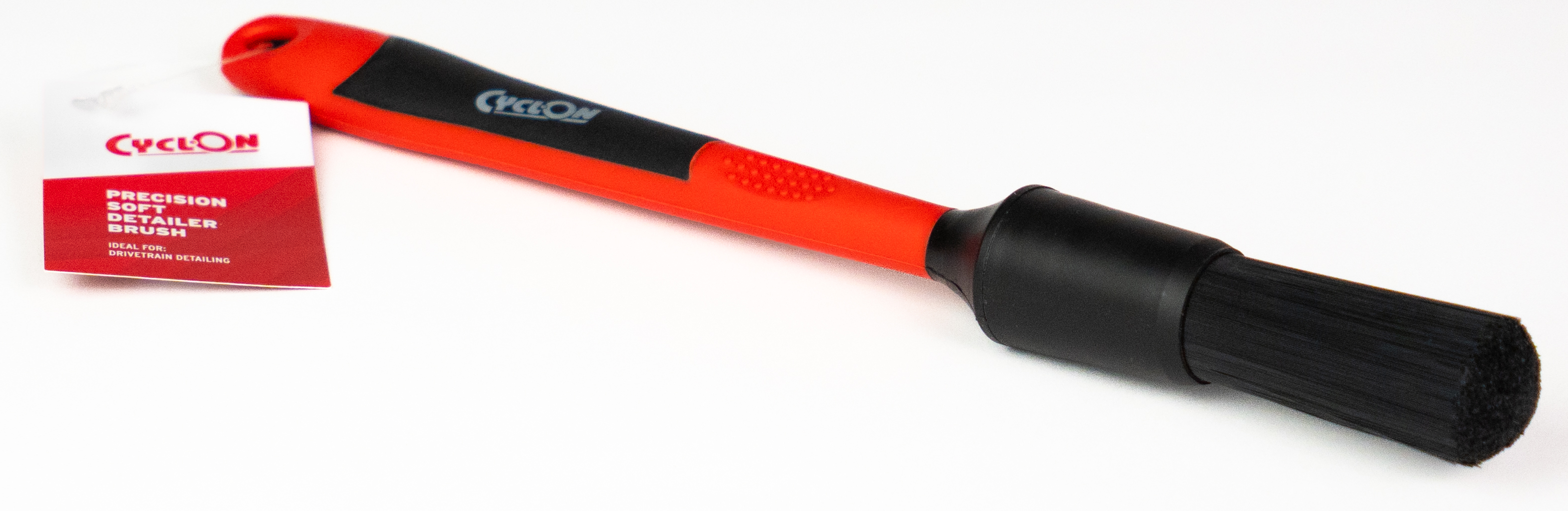 Cyclon fine detail brushe e for drivetrain