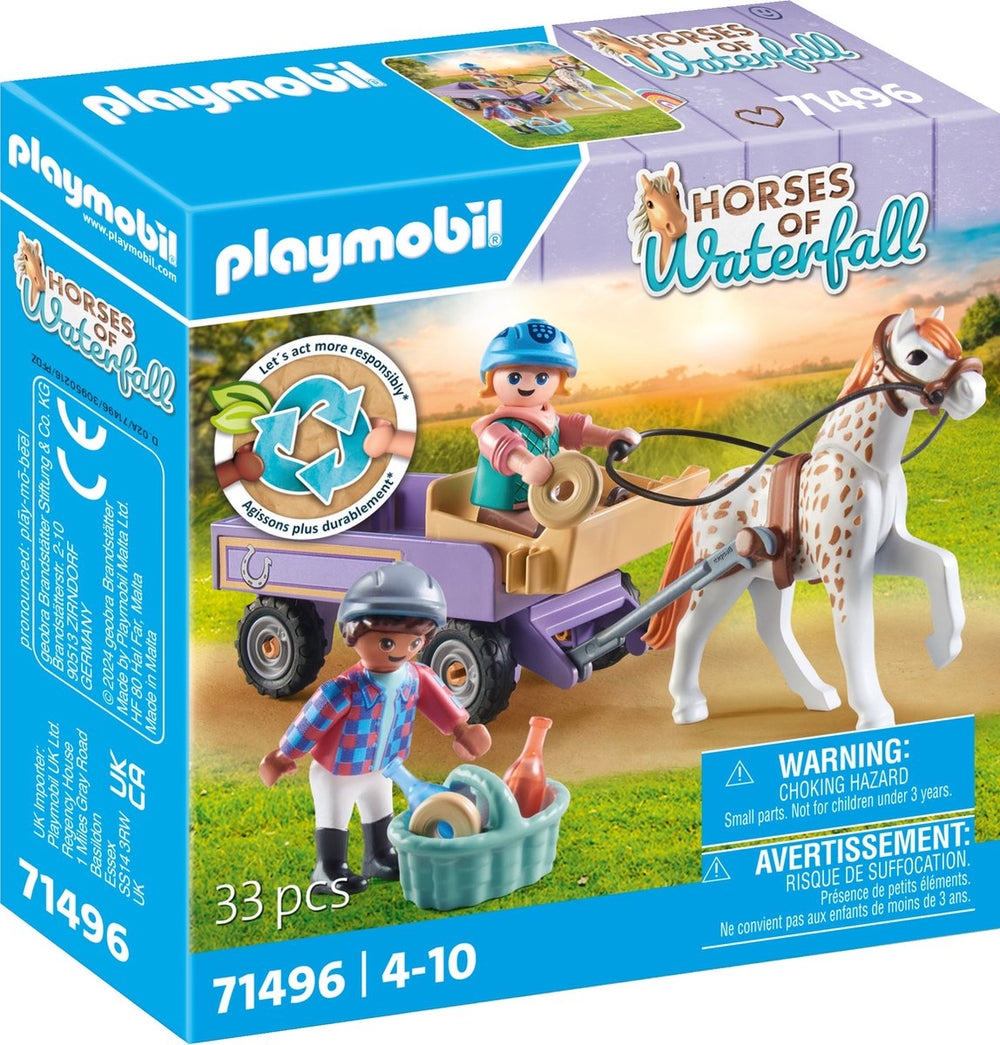Playmobil 71496 paarden van waterval ponykoets