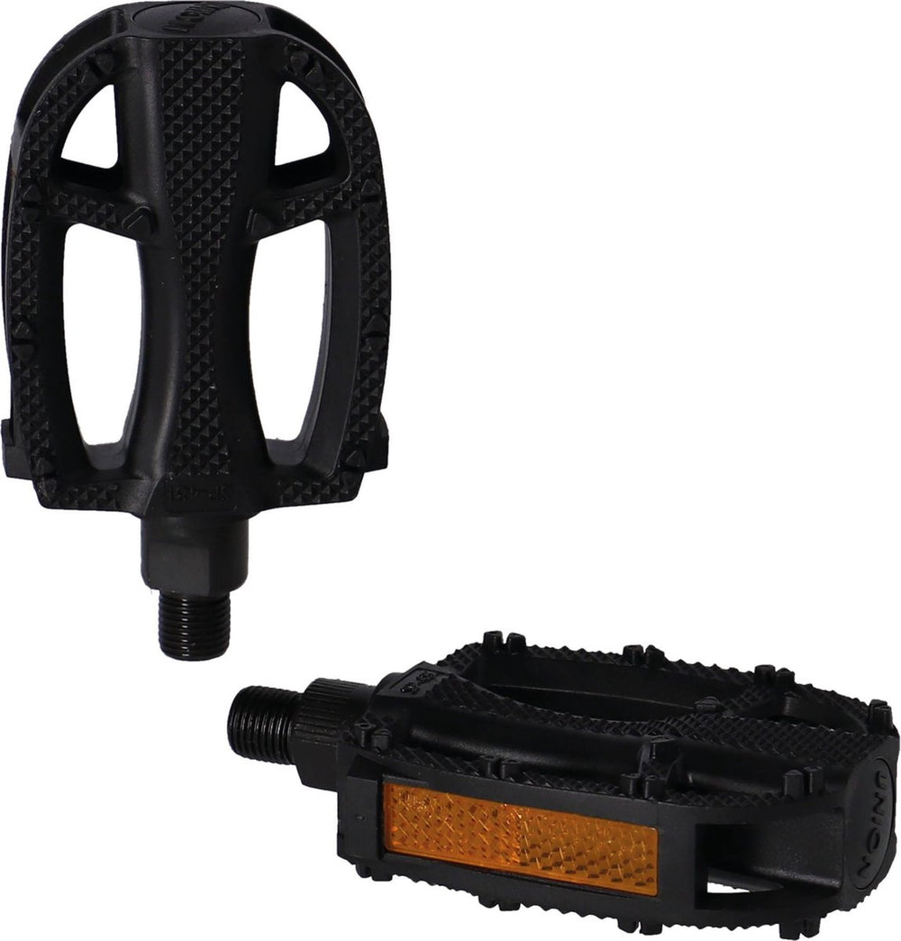 Xlc kids youth pd-c15 – fietspedalen kinderen – antislip – 1 2 – pvc – zwart