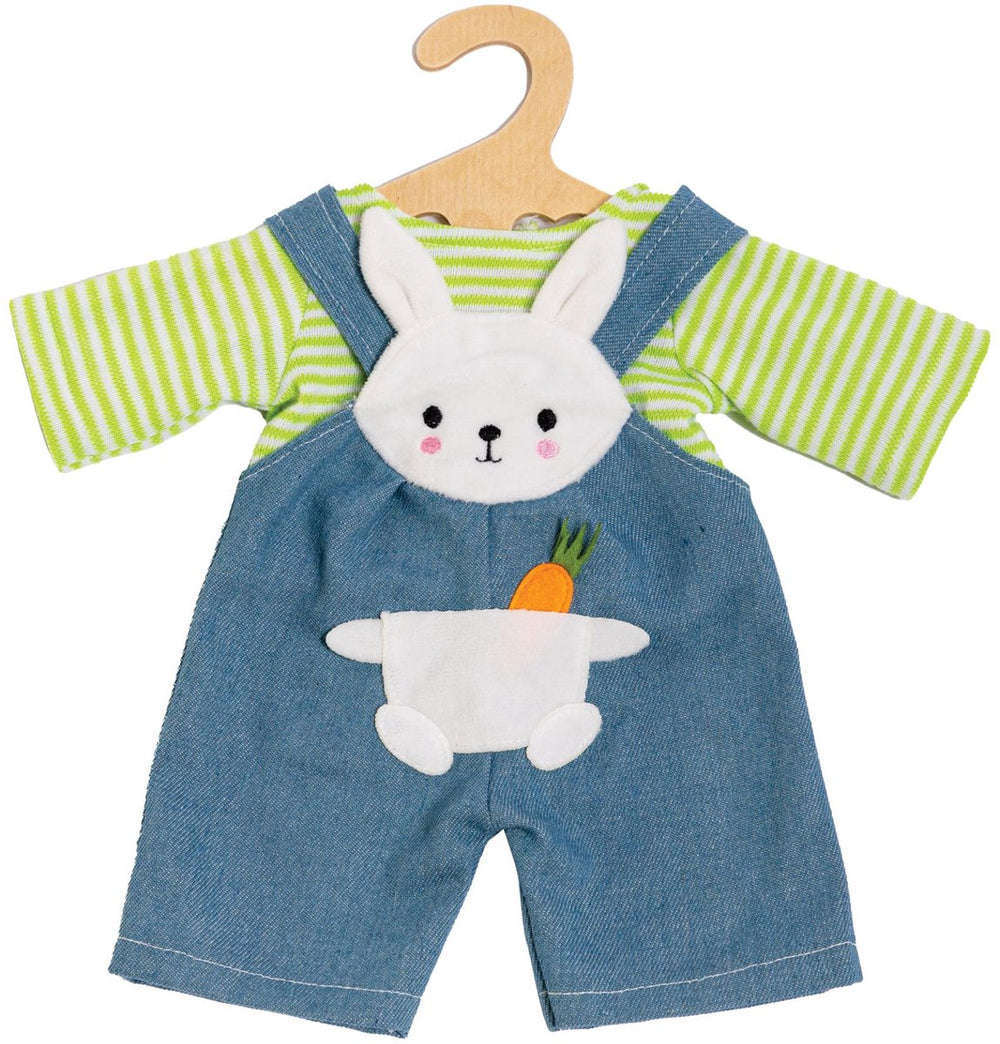 Heless pu-latzhose ringelshirt bunny lou, 28-35