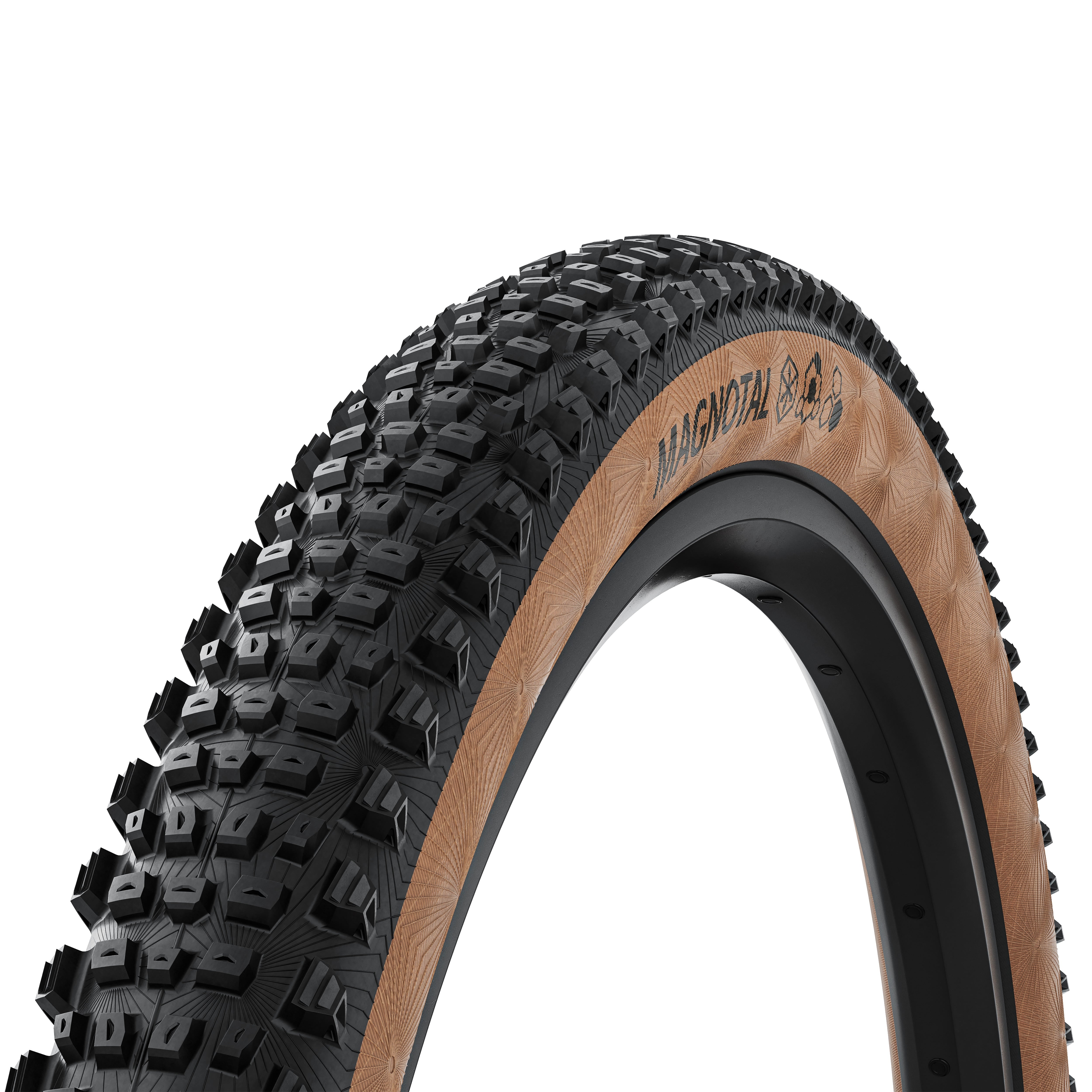 Continental buitenband magnotal 29x2.40 60-622 trail grip vouw tr zwart transparant