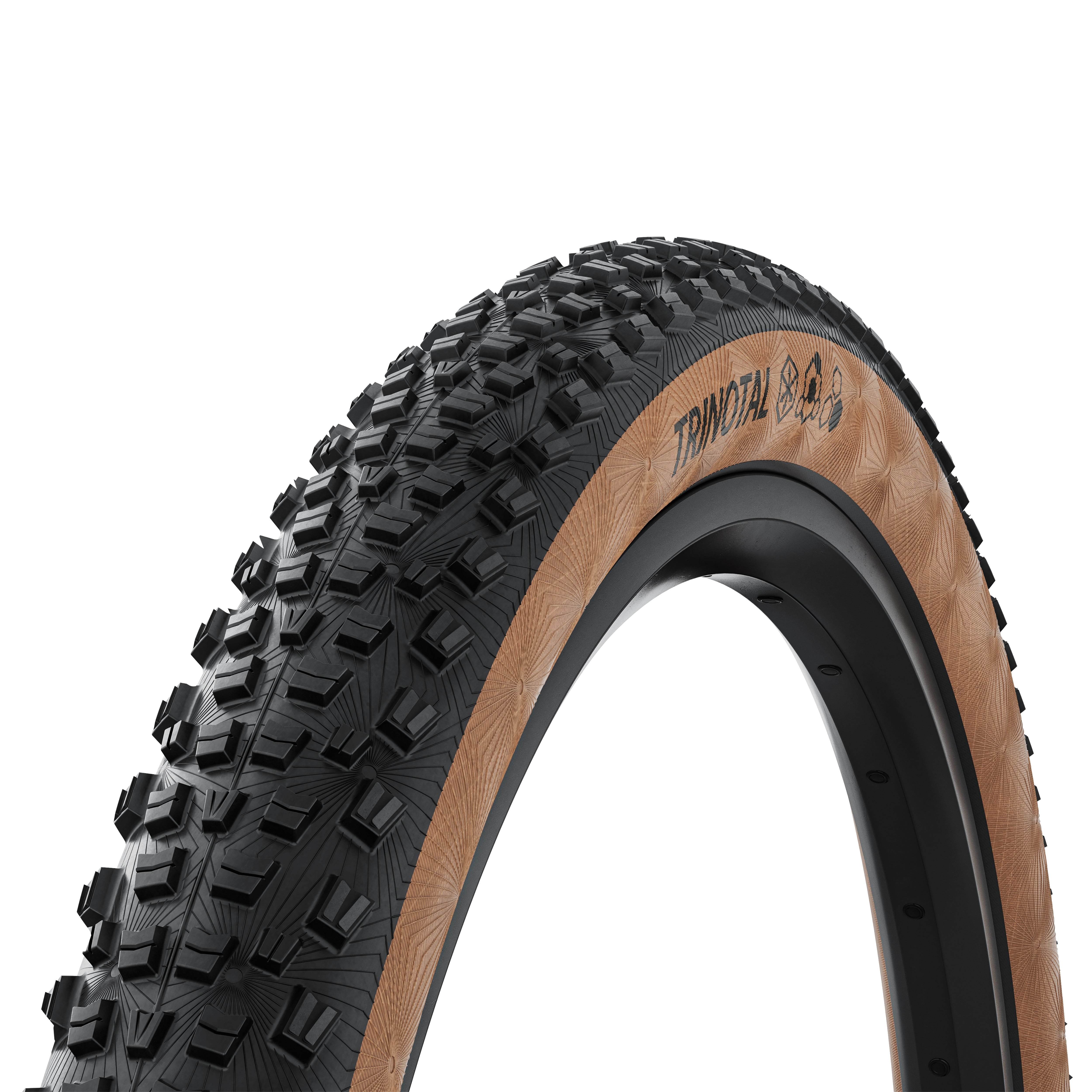 Continental buitenband trinotal 29x2.40 60-622 trail grip vouw tr zwart transparant
