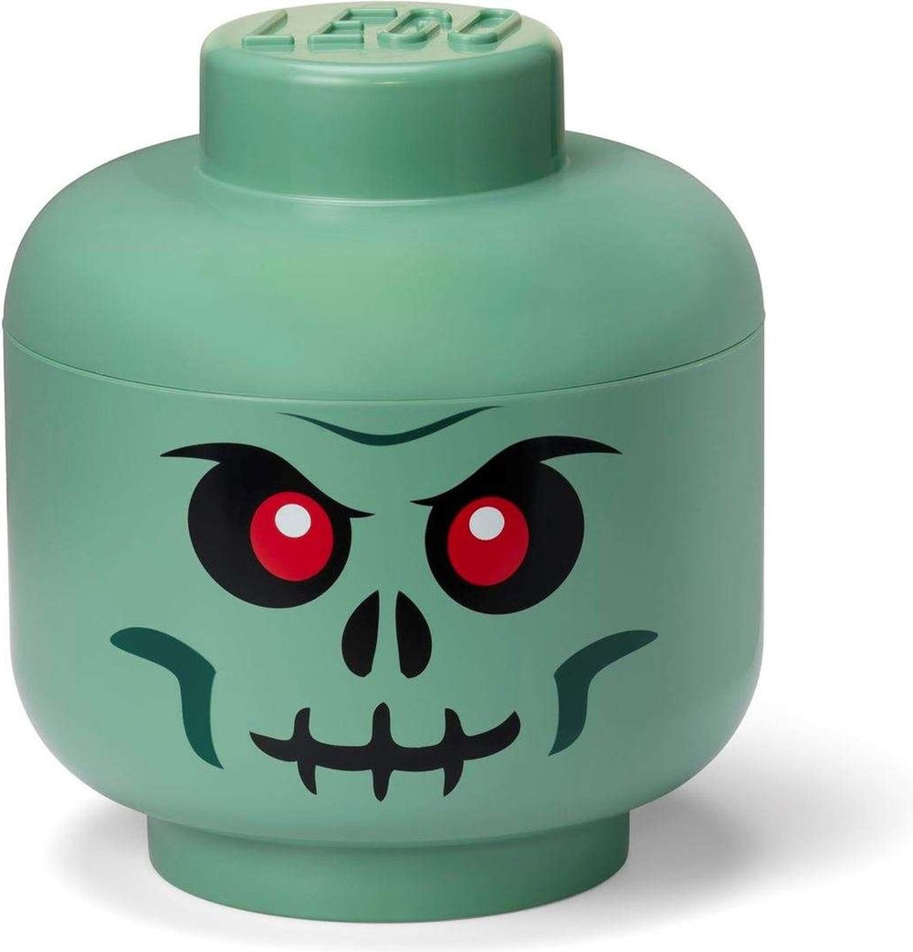 Kamer Kopenhagen LEGO opberghoofd skelet