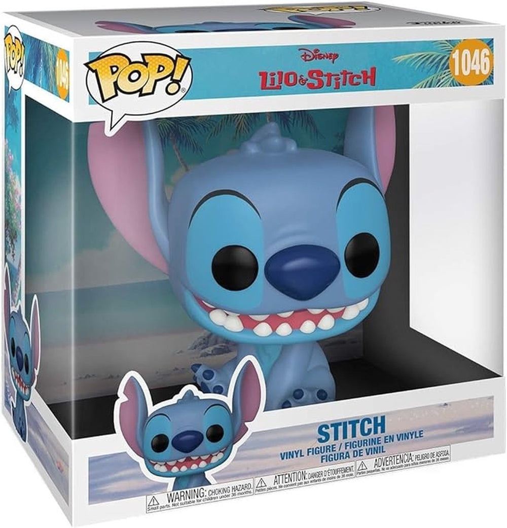 Funko pop jumbo disney: lilo stitch - stitch - pop #1046