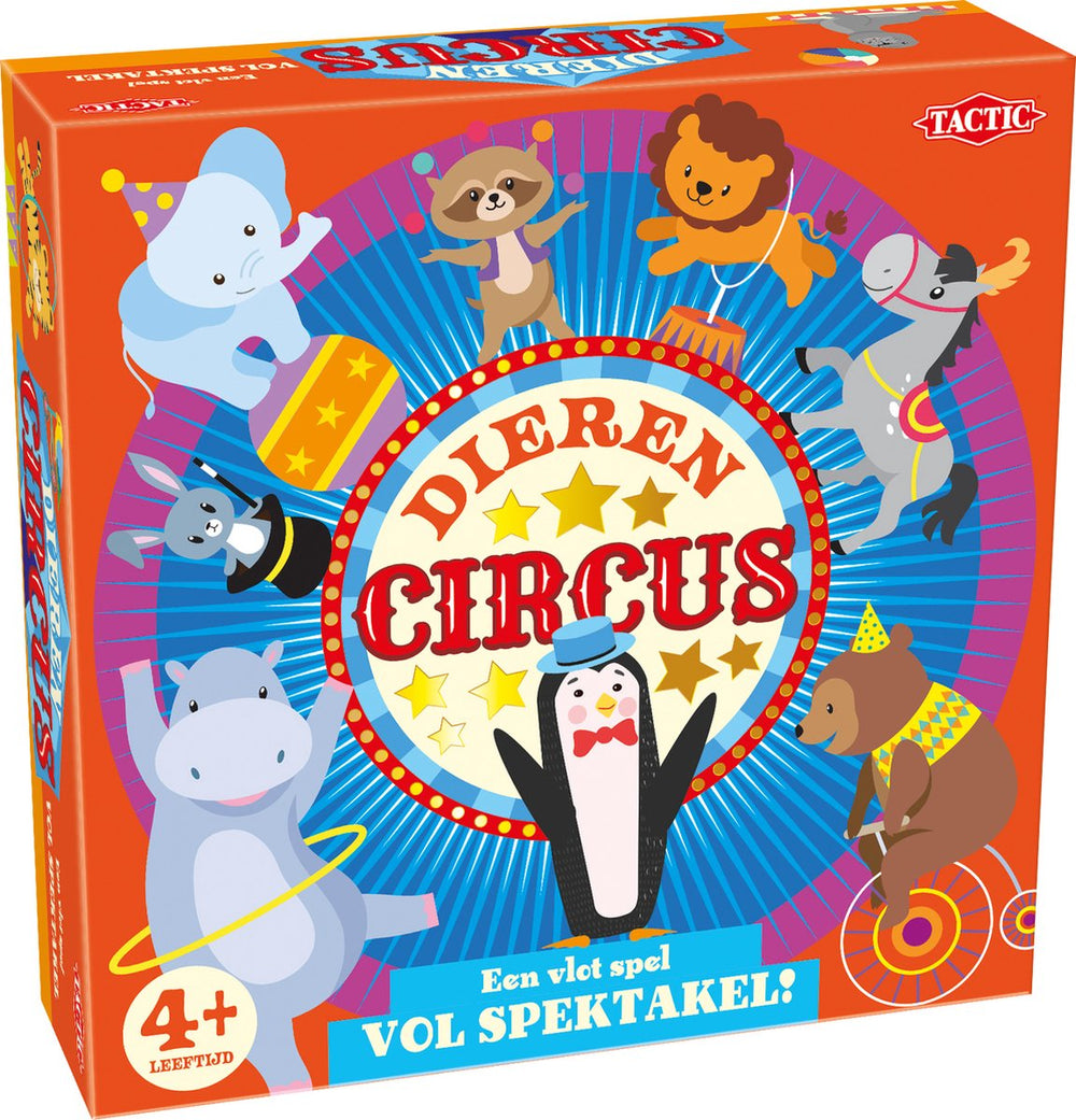 Selecteer een dierencircus bordspel