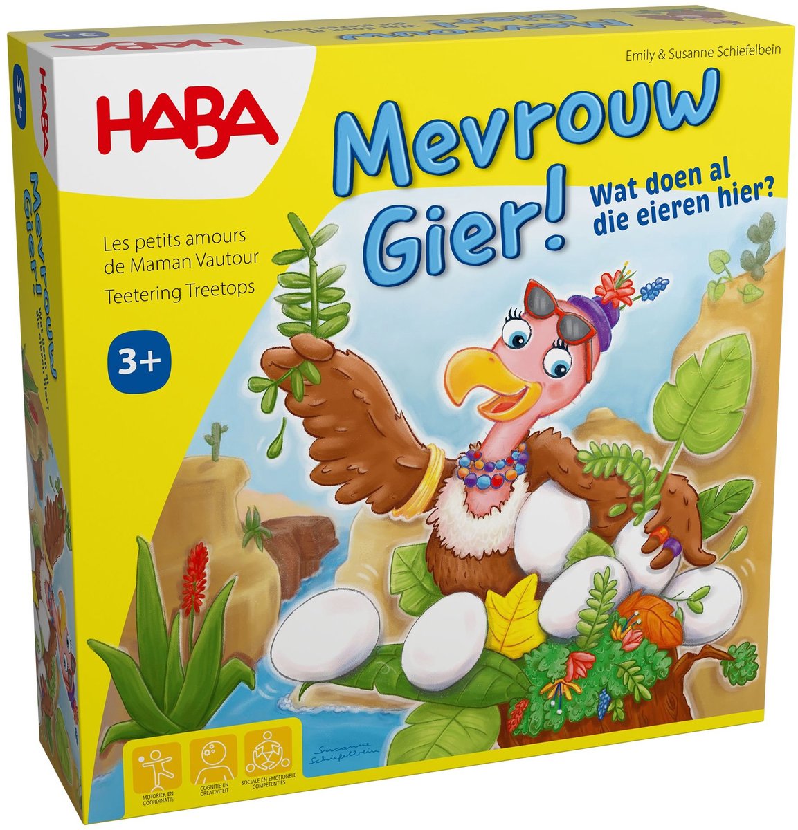 Haba spel - bordspel - mevrouw gier! - 3+
