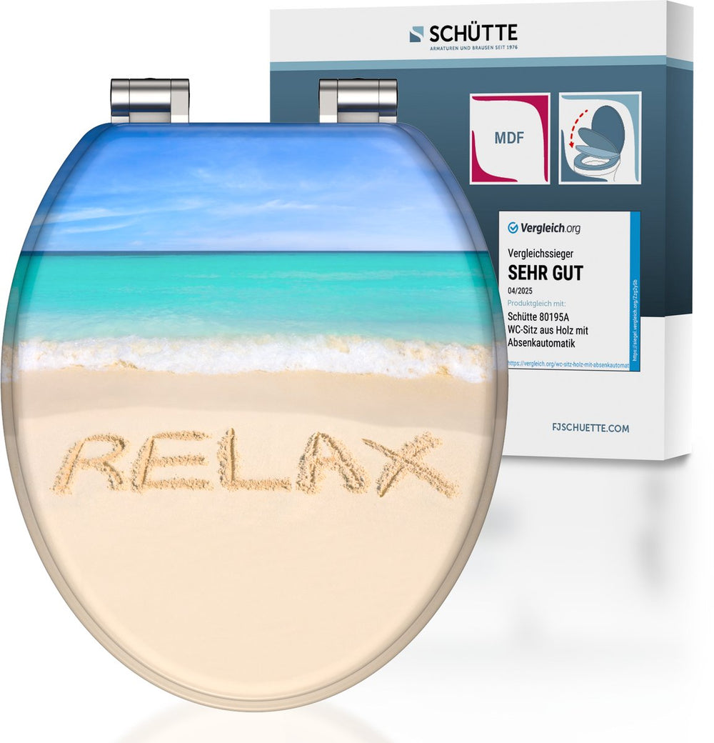 Schütte toiletbril met softclose relax