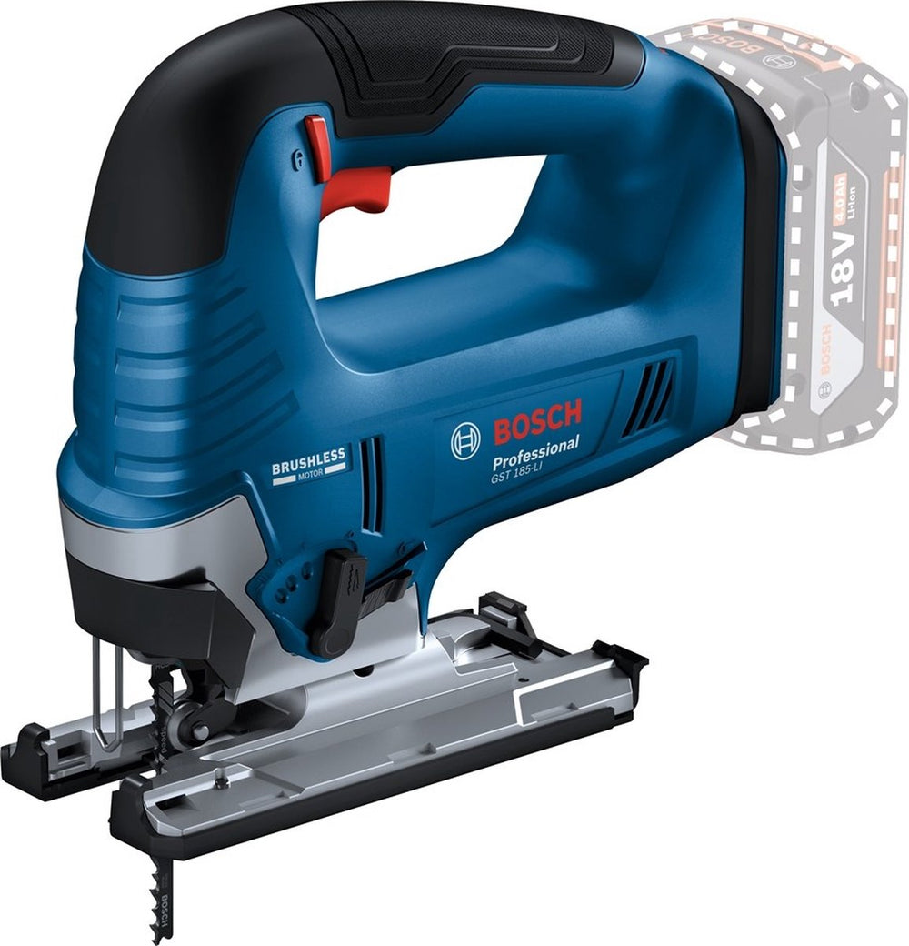 Bosch professional gst 18v-125 b accu decoupeerzaag 18v basic body - 06015b3001
