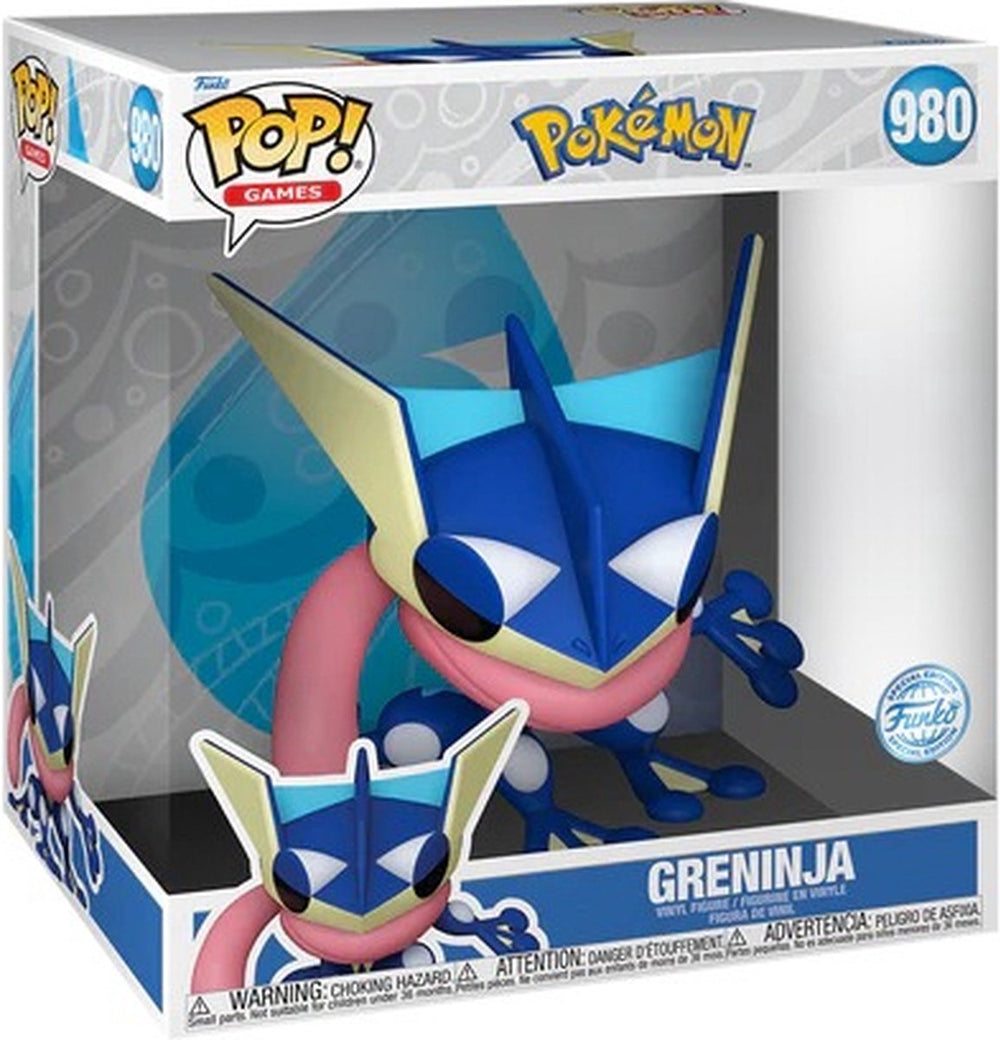 Funko pop games: jumbo pokemon - greninja pop (25cm) #980