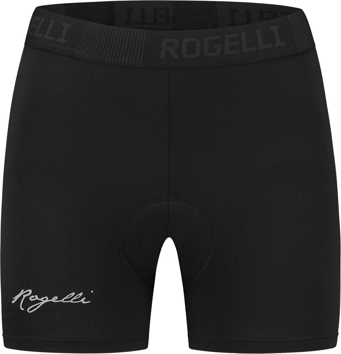 Rogelli fietsonderbroek dames - met zeem - zwart - s