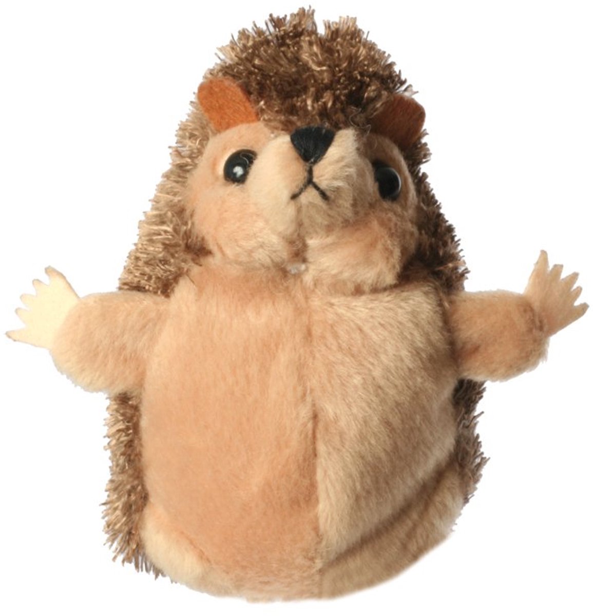 The puppet company vingerpop egel - handpop speelgoed 13cm.