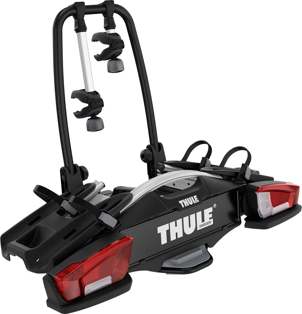 Thule velocompact 13-pin trekhaak fietsendrager black aluminum 2 bikes