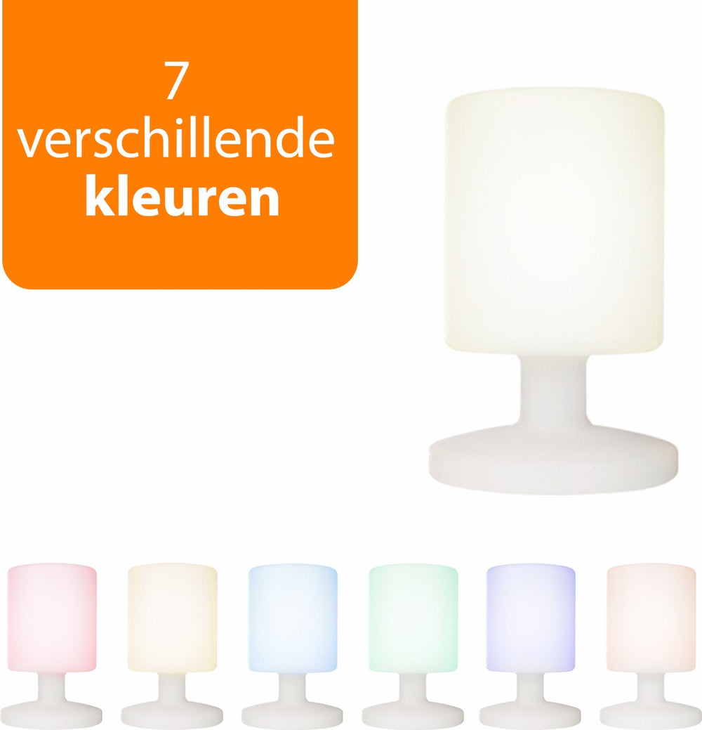 Smartwares ide-60067 - tafellamp draadloze buitenlamp - 3 w - verlicht 8 tot 15 uur - ip44