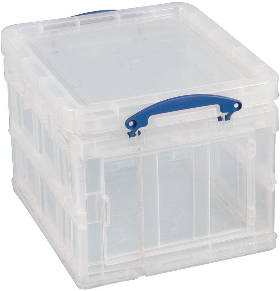 Really useful box opbergdoos 35 liter opvouwbaar | transparant