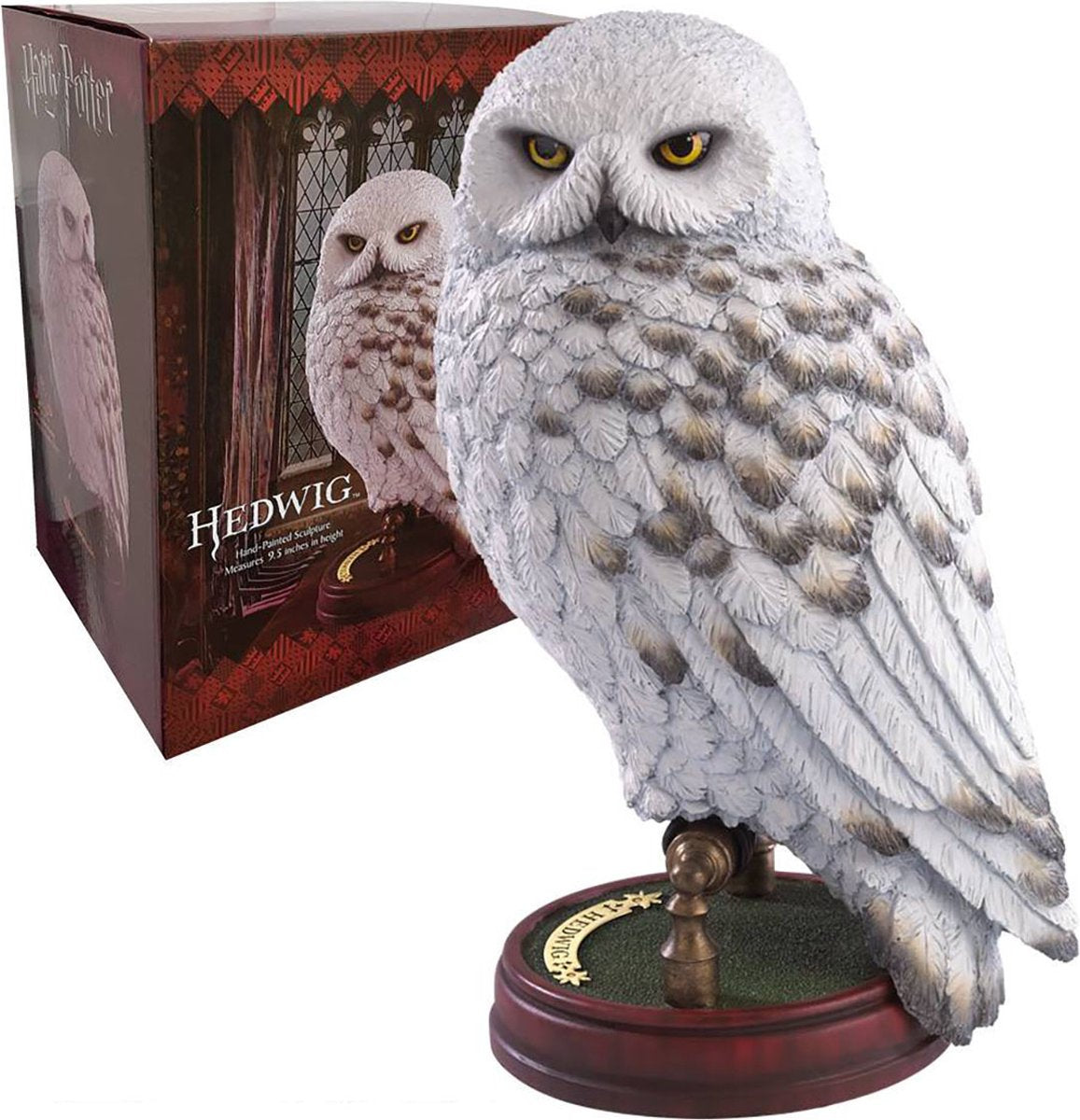 Noble Collection Harry Potter Hedwig 9,5 inch Harsen Sculptuur