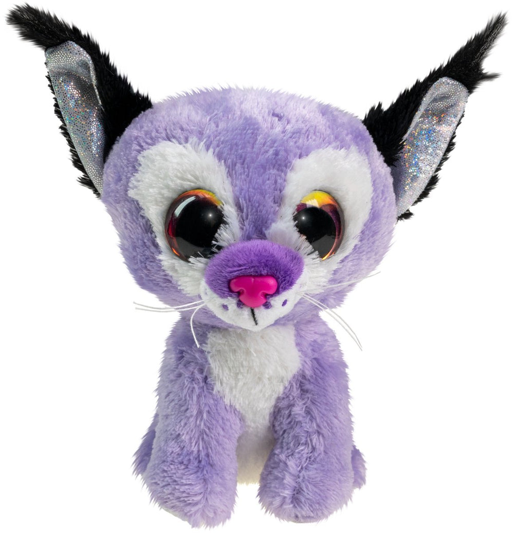 Lumo sterren knuffel - lynx niko, 15cm