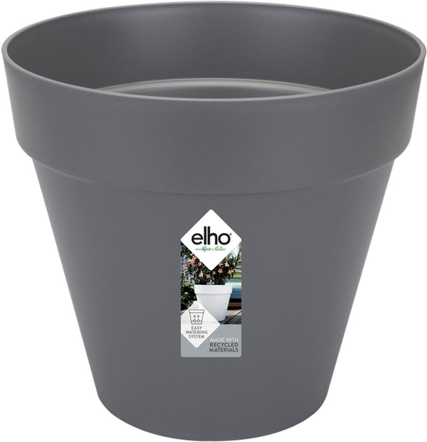 Elho loft urban rond 30 - bloempot voor buiten - ø 28.5 x h 26.0 cm - antraciet