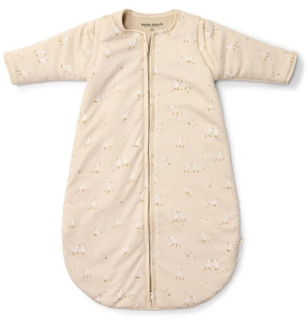 Little dutch slaapzak winter – beige – maat 90 cm – newborn naturals – little goose