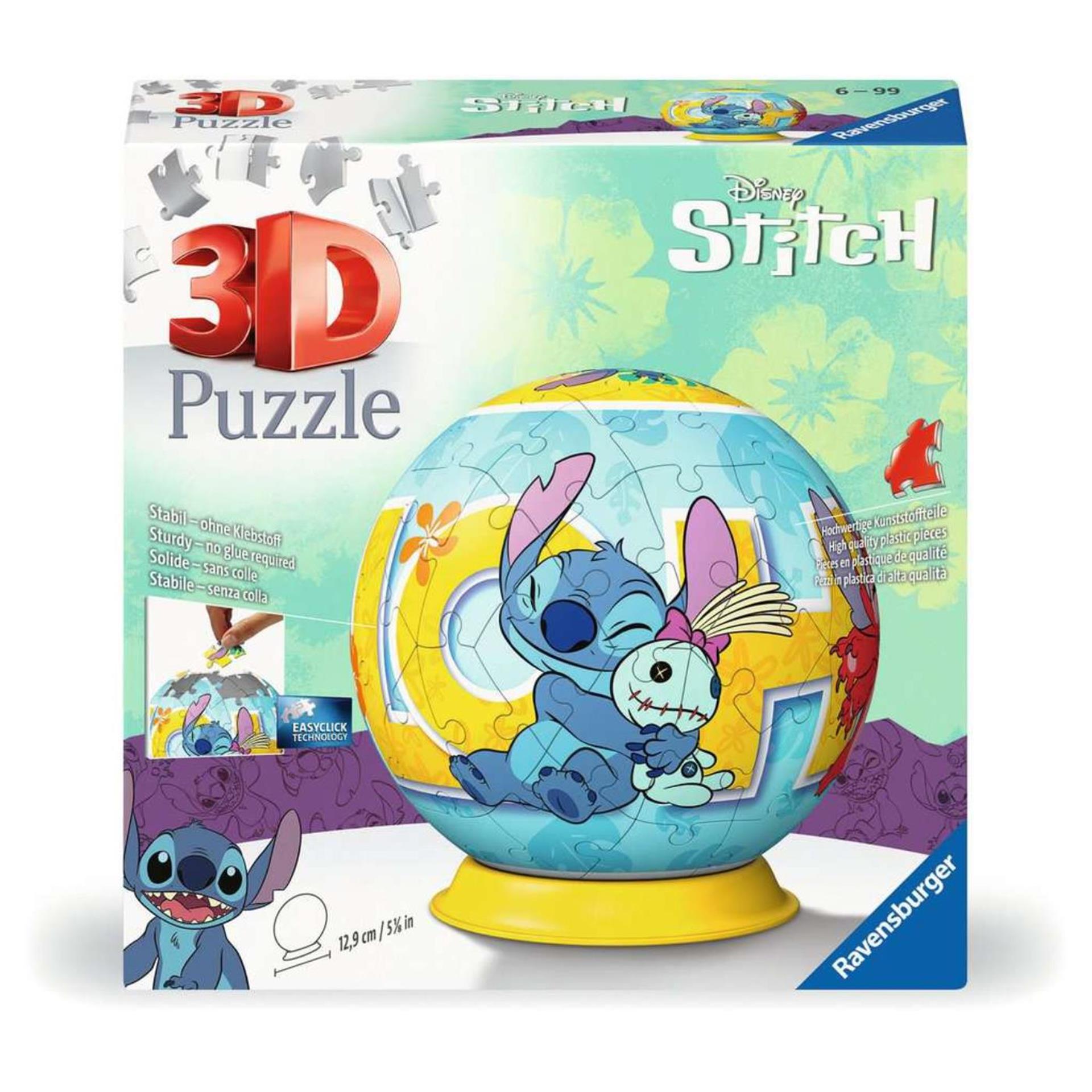 Ravensburger 3d puzzelsteek en pop, 54st.