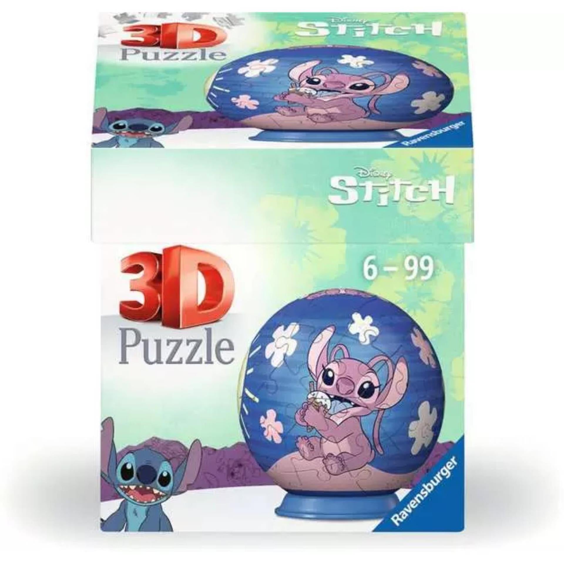 Ravensburger 3d puzzelbalsteek engel, 54st.