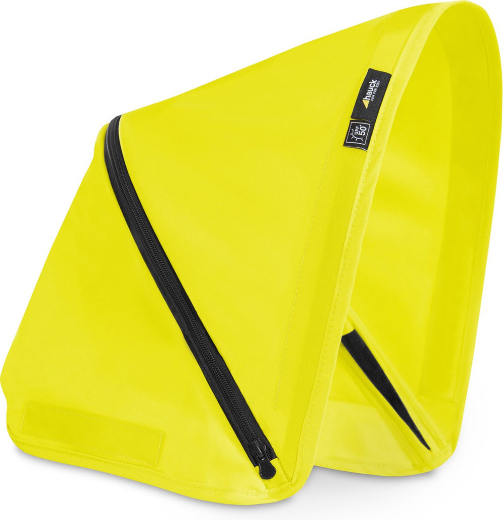 Hauck swift x zonnescherm voor de kinderwagen - neon geel
