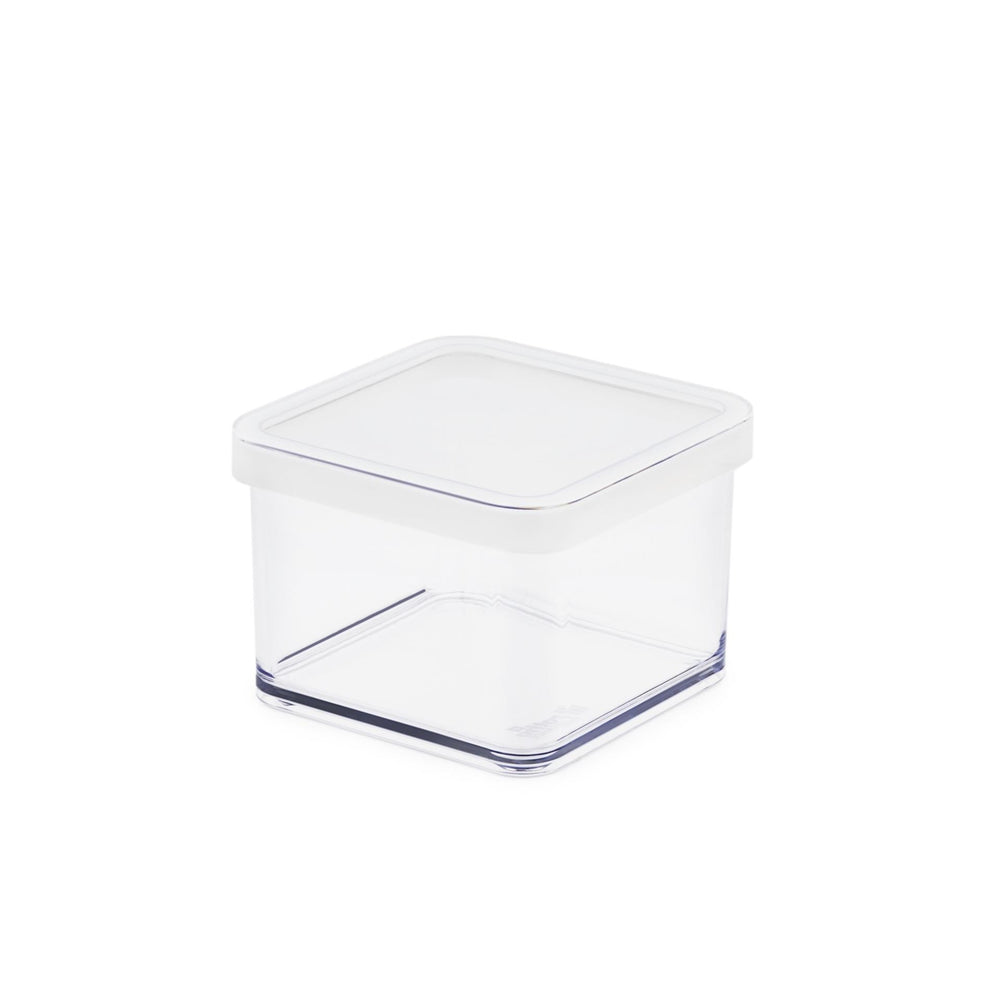Rotho voedselcontainer voor lekkernijen vierkant 8x 0,5l loft wit