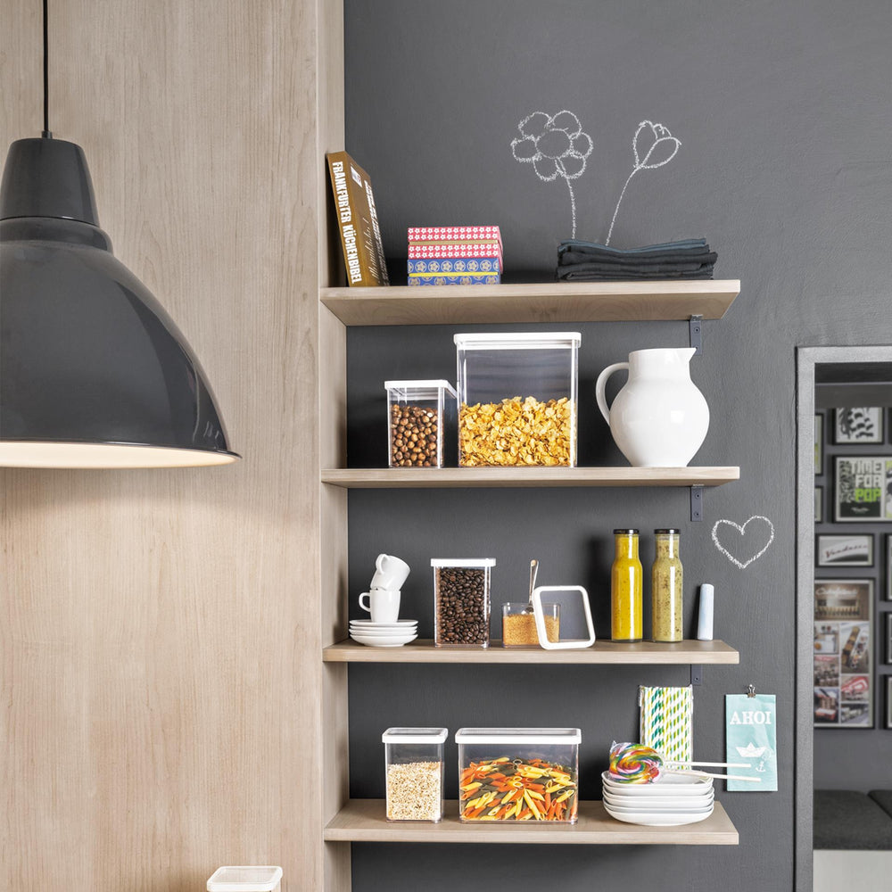 Rotho loft bewaardoos rechthoekig 3,2l wit 20x10x21,4cm