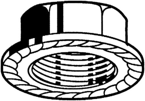 Flensmoer vertand m12 d6923 klasse 8 elvz | 200 stuks