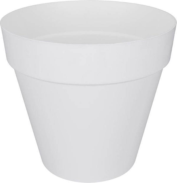 Elho loft urban rond 40 - bloempot voor buiten - ø 38.5 x h 35.3 cm - wit