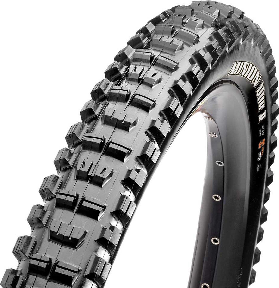 Maxxis minion dhr ii tubeless maxxgrip 29´´ x 2.40 mtb-band zilver 29´´ x 2.40