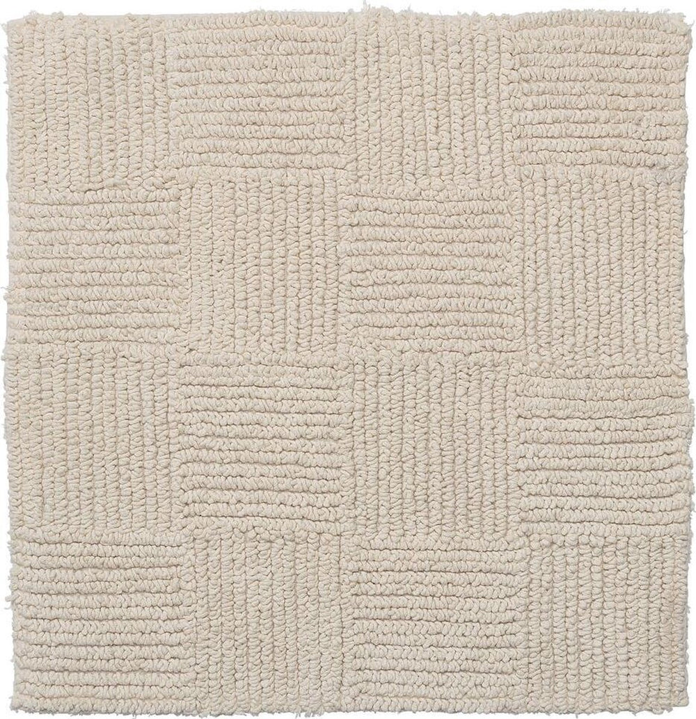 Sealskin - reverse badmat 60x60 cm - katoen - zand