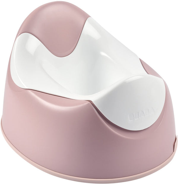 Béaba ergonomisch potje - plaspotje voor de zindelijkheidstraining vanaf 8 maanden - uitneembare binnenpot om snel te legen - antisliprand voor een stabiele stand - 3 grepen en draaghandvat - 28,5 x 21 x 33 cm - roze