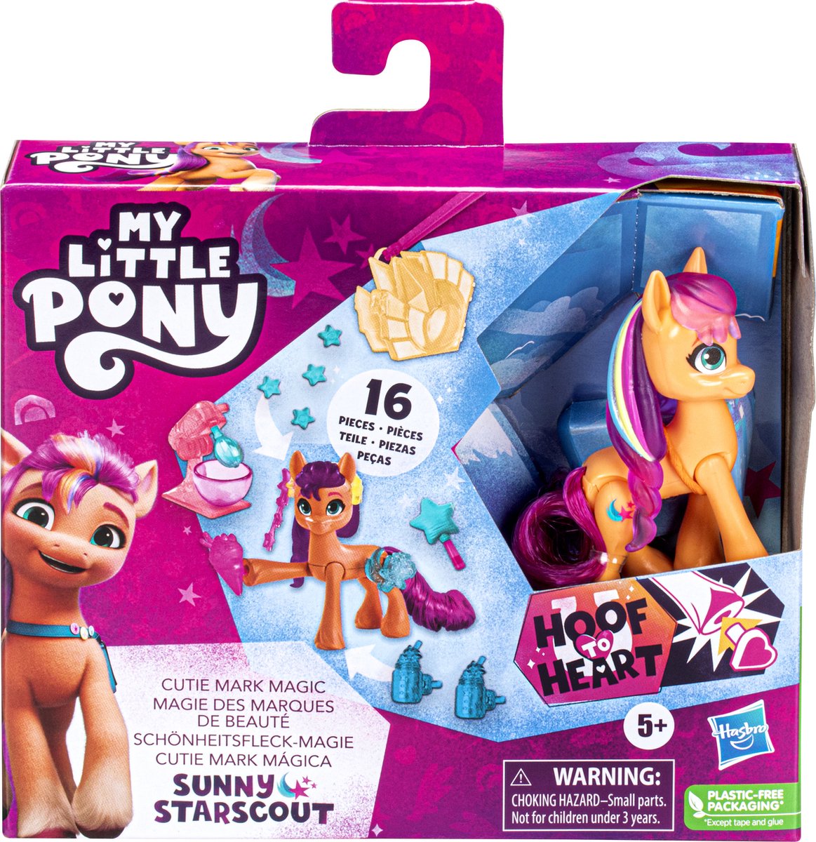 Hasbro sunny starscout cutie mark magic speelfiguur