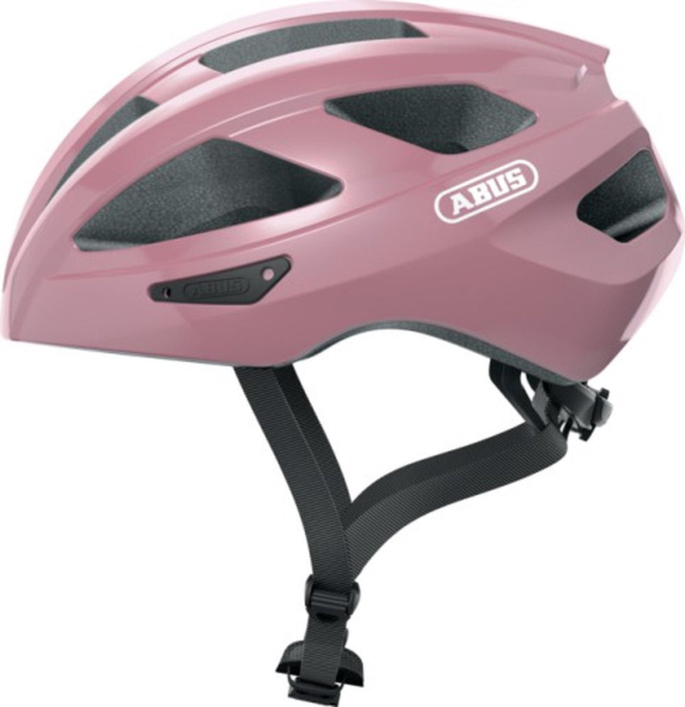 Abus Helm Macator glanzend roze L 58-62cm