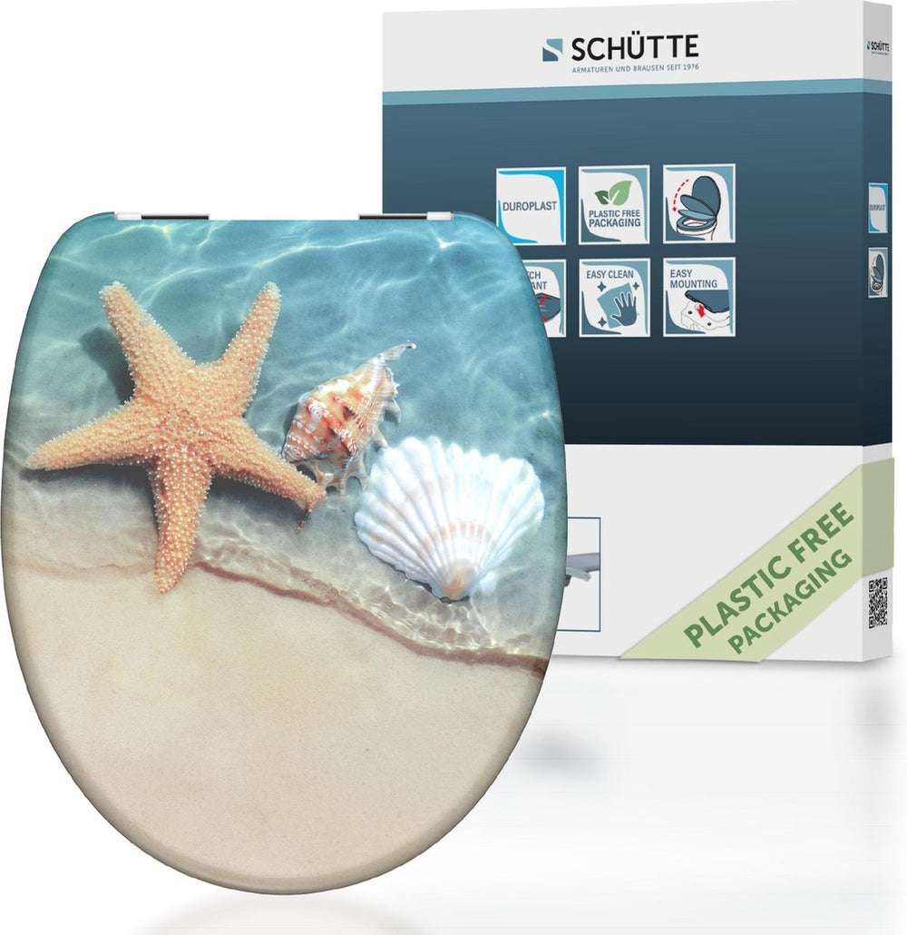 Schütte toiletbril met softclose strand