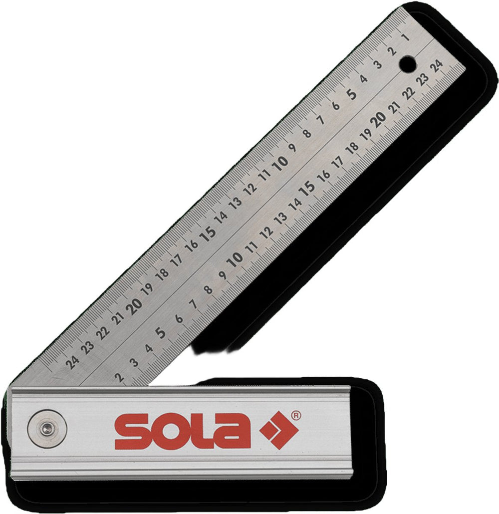 Sola quattro verstelbare winkelhaak- rvs – 56017001 - 25 cm