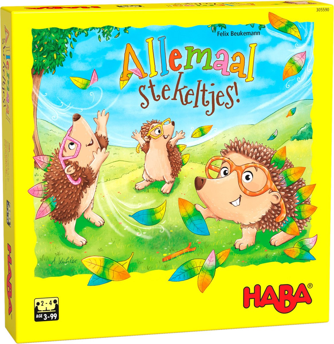Haba memory spel allemaal stekeltjes!