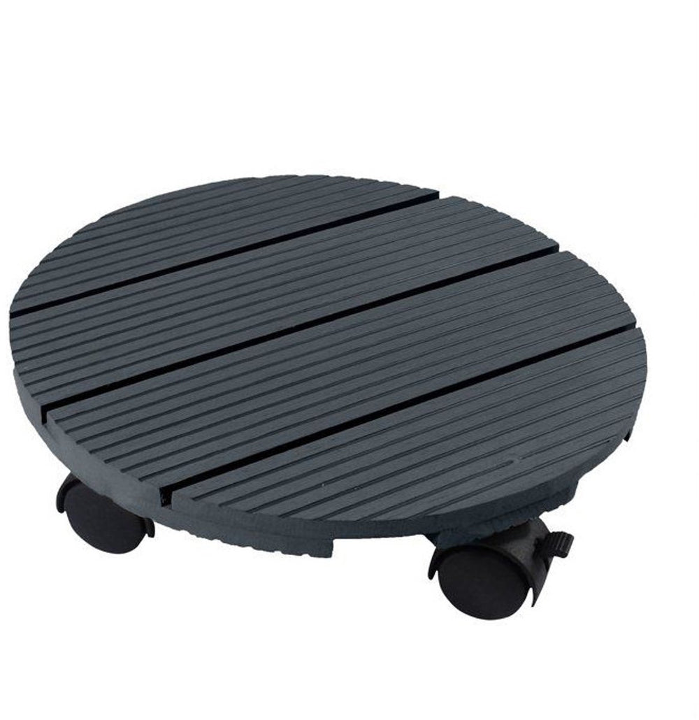Nature plantenwagen rond ø30 cm antracietkleurig