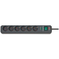 Brennenstuhl stekkerdoos eco-line bn3318 6 stopcontacten zwart