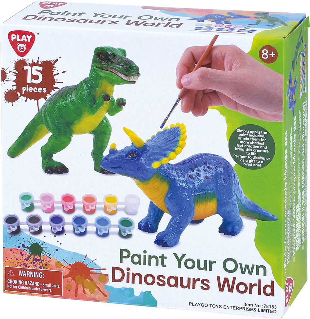 Speel verf je eigen dino's, 15dlg.