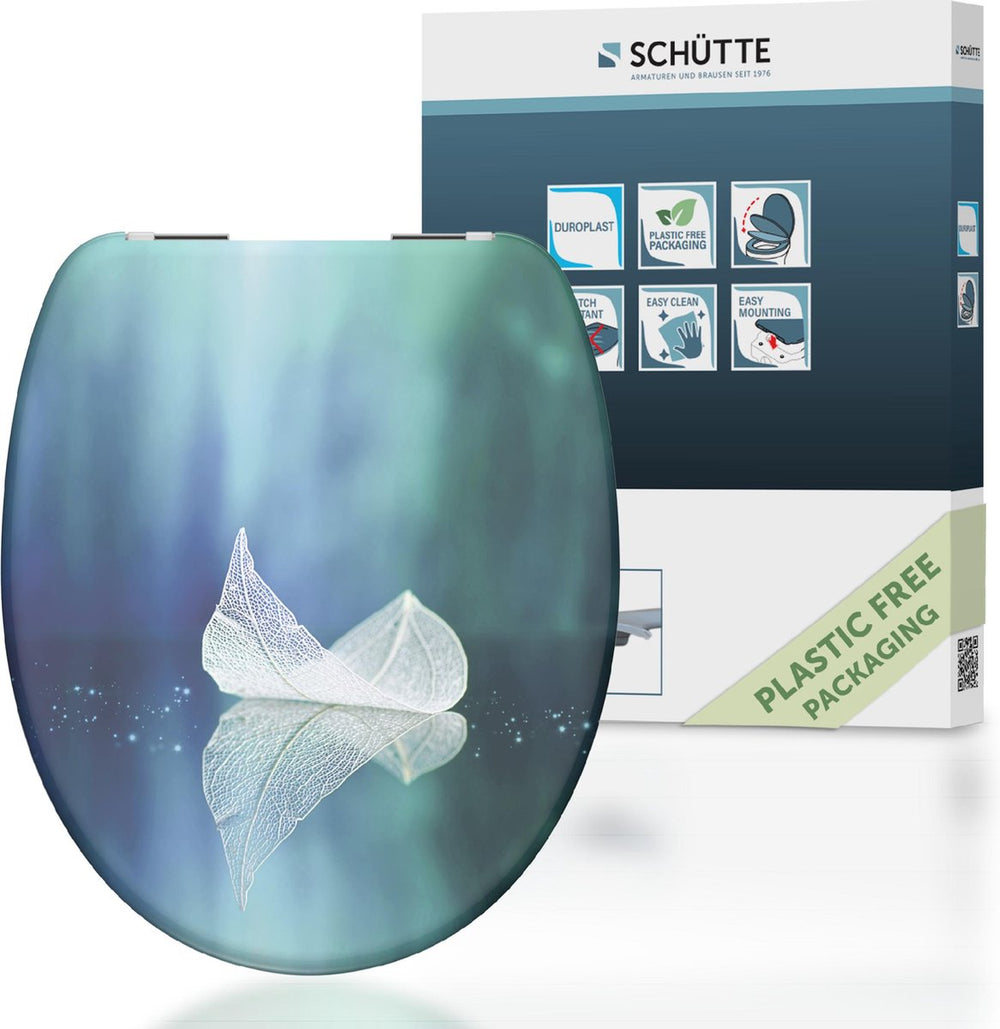 Schütte toiletbril met softclose gevallen blad