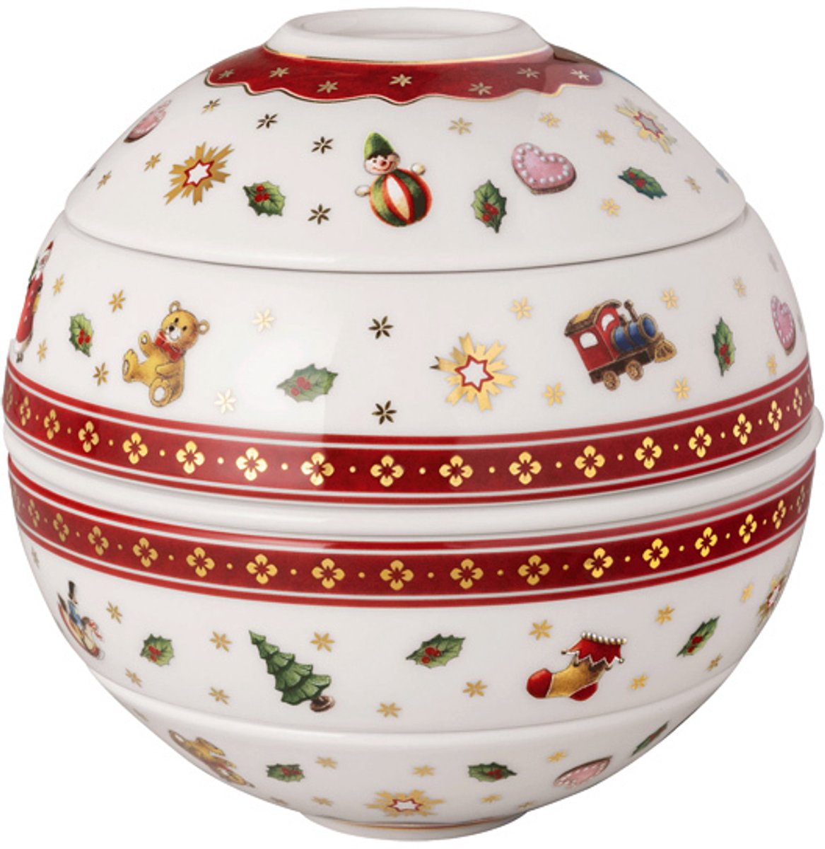 Merkloos sans marque villeroy boch toy's delight la petite boule - 14x14x14 cm
