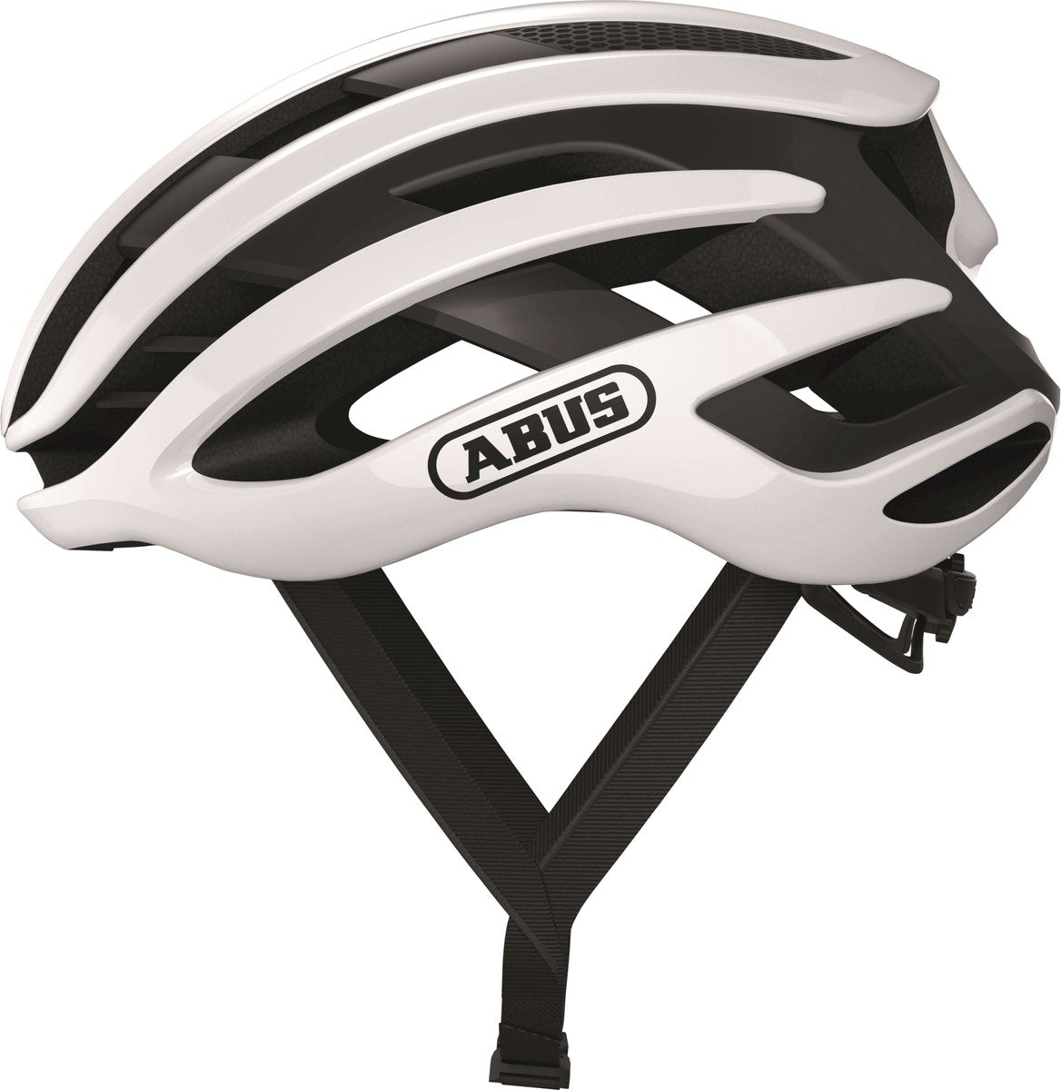 Abus stuurstand AirBreaker polar Wit L 59-61cm