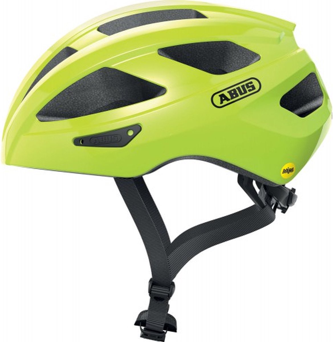 Abus helm macator mips signaalgeel l 58-62cm