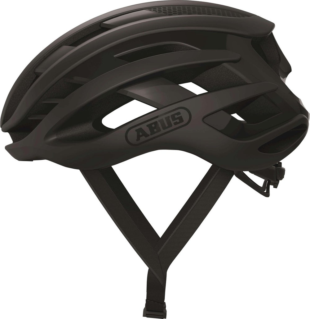 Abus stuurstand AirBreaker fluweel Zwart M 52-58cm