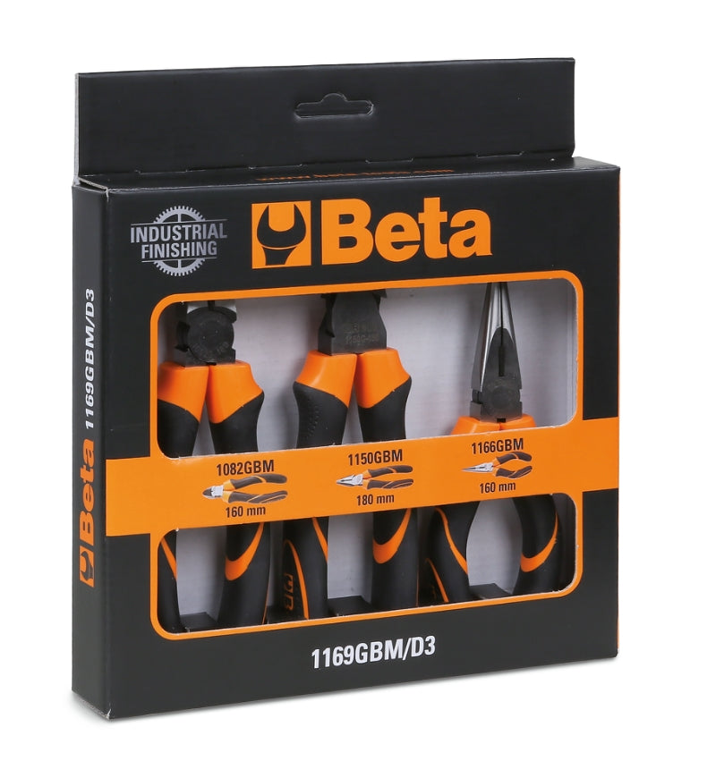 Beta tangenset (combinatie- zijknip- punttang)