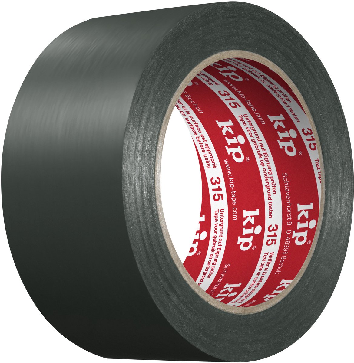 Kip 315 pvc-masking tape - sterke hechting - makkelijk afscheurbaar - groen - 50 mm