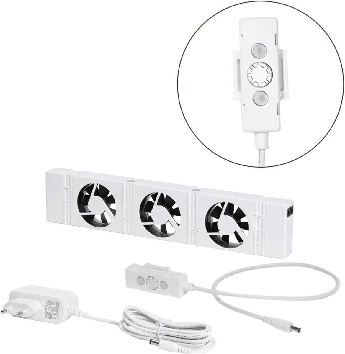 SpeedComfort Radiatorventilator Monoset